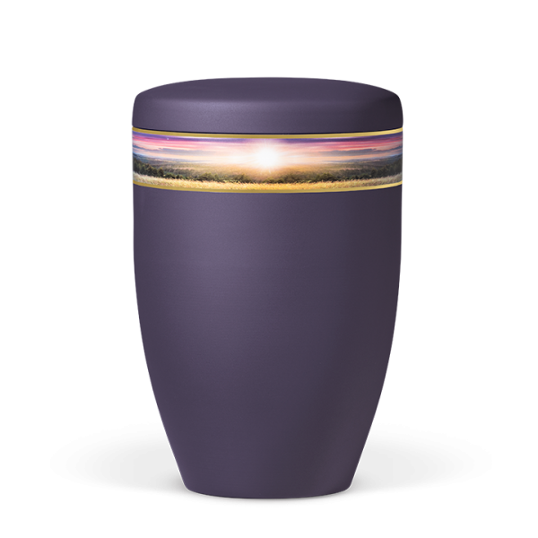 Violett Velour, Dekor "Landschaft"