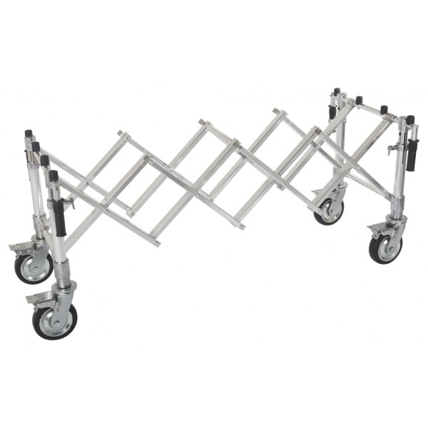 Scherenwagen Silber